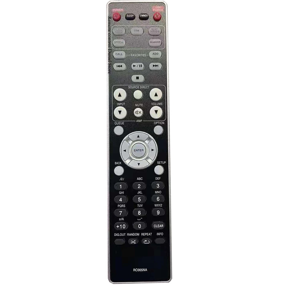 R RC005NA เหมาะสําหรับ MARANTZ Audio System รีโมทคอนโทรลอินฟราเรด NA6006 RC001NA NA6005 NA7004 SA800