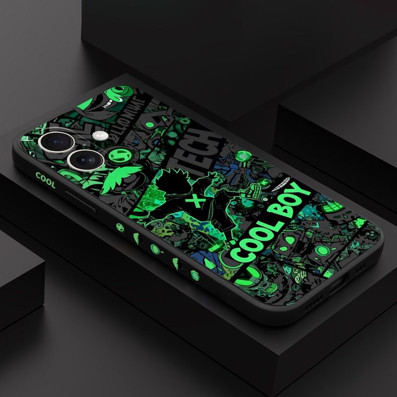 Cool Guy เคสโทรศัพท์สําหรับ iPhone 17 Air 16 Plus 17E 16E Pro Max 4G 5G ฝาครอบแฟชั่น