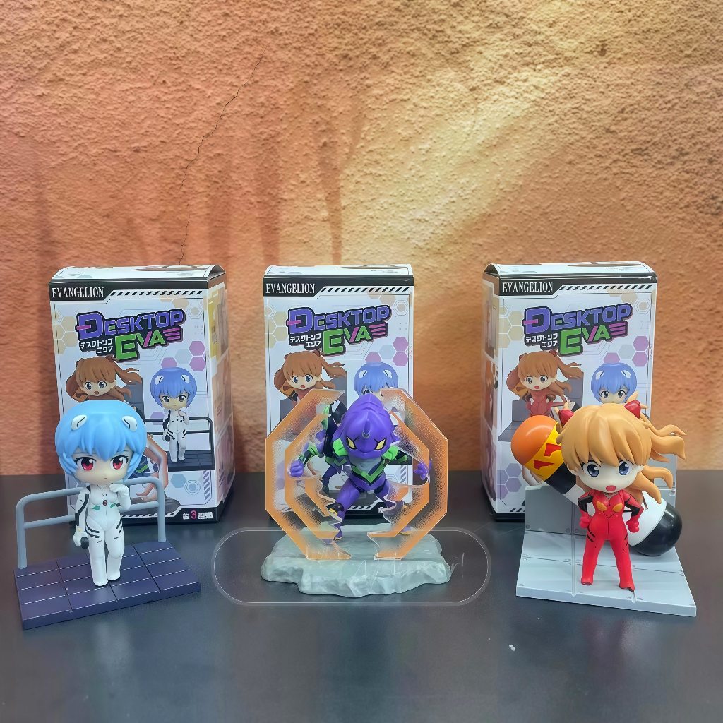 Reissue New Century Evangelion EVA Desktop Collection เครื่องแรก Limboli Asuka