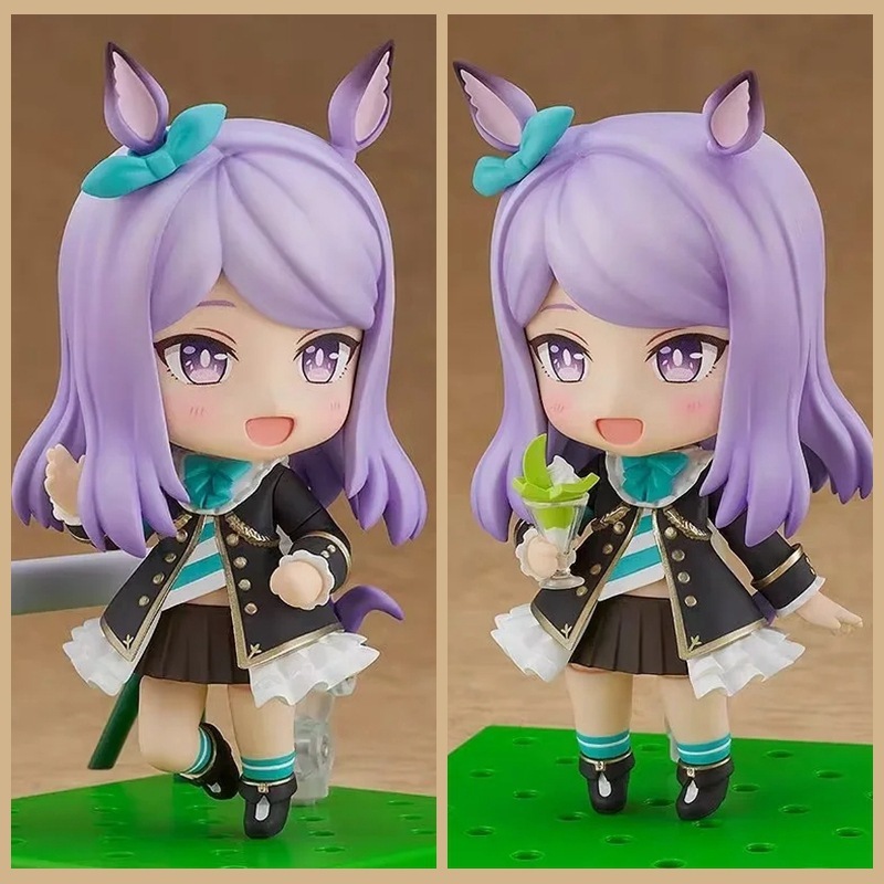 ⏩Horse Racing Girl 2037 Mesh White McQueen Duel Suit รุ่น Q ของขวัญ Nendoroid⏩2037 ตาข่ายสีขาว แมคคว