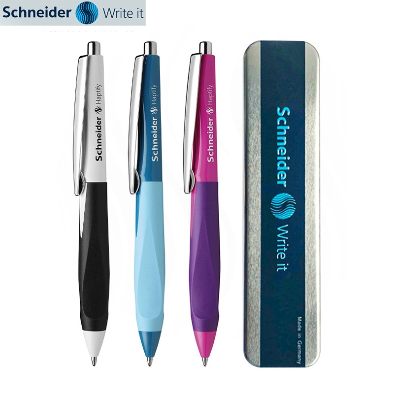SCHNEIDER 1ชิ้นเยอรมนีชไนเดอร์ปลาโลมากดปากกาเป็นกลาง0.5มม