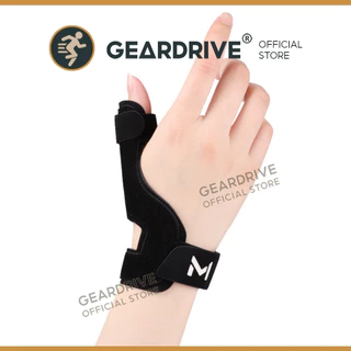 GEARDRIVE อุปกรณ์พยุงนิ้วหัวแม่มือ สำหรับมือซ้ายและขวา ช่วยพยุงนิ้วหัวแม่มือและข้อมือ ตรึงนิ้วหัวแม่มือสำหรับโรคเอ็นอักเสบเดอเคอร์เวน สำหรับผู้หญิงและผู้ชาย