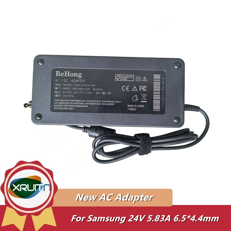 ใหม่ 140W 24V 5.83A A14024_TPN AC/DC ADAPTER Charger BN44-01024A สําหรับ Samsung C32G75TQSU 32 INCH 