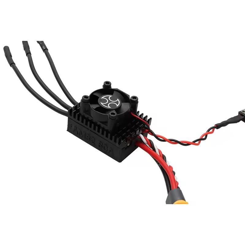 AM32 80A โมดูล ESC แบบไม่มีแปรง High Power MOS Tube ตัวควบคุมความเร็วอิเล็กทรอนิกส์ BEC 5A 5 V/6 V/7