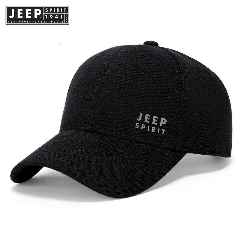 JEEP SPIRIT 1941 ESTD หมวกเบสบอลสไตล์มินิมอลฤดูร้อน ดีไซน์พื้นฐานสําหรับทุกเพศ