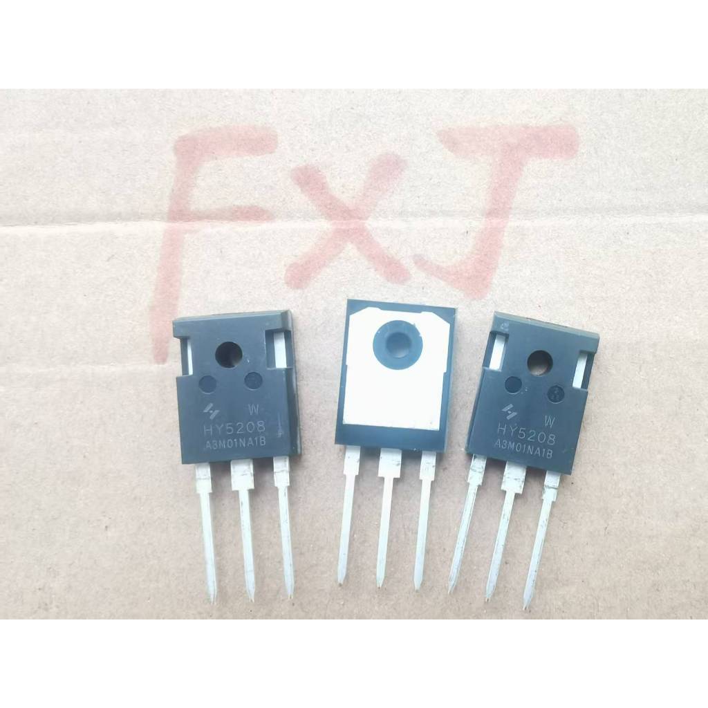 ((5 ชิ้น) HY5208W ยี่ห้อใหม่เดิม HY5208 บรรจุภัณฑ์ TO-247 80V320A 1.7m Omega 416W Field Effect Tube