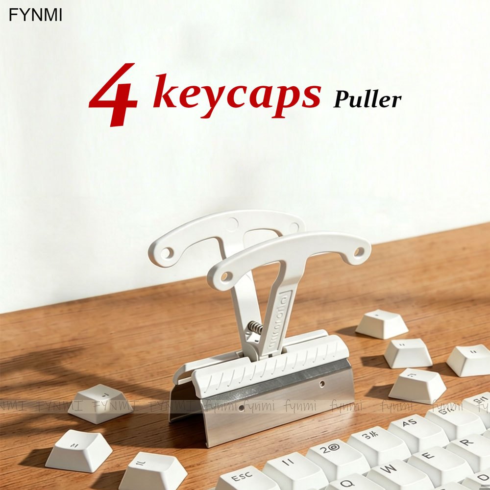 Fynmi 4 Keys Keycaps Puller คีย์บอร์ดแบบกลไกเครื่องมือ Keycaps สําหรับคีย์บอร์ดแบบกลไก