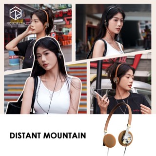 ROSESELSA Distant Mountain On Ear หูฟังแบบมีสาย, HIFI OOTD V…