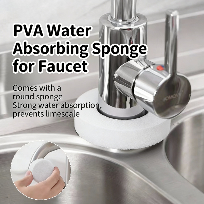 PVA ฟองน้ํายางลบสําหรับห้องน้ําอ่างล้างจาน & ห้องครัวเคาน์เตอร์ Water Spot & Limescale Remover สําหร