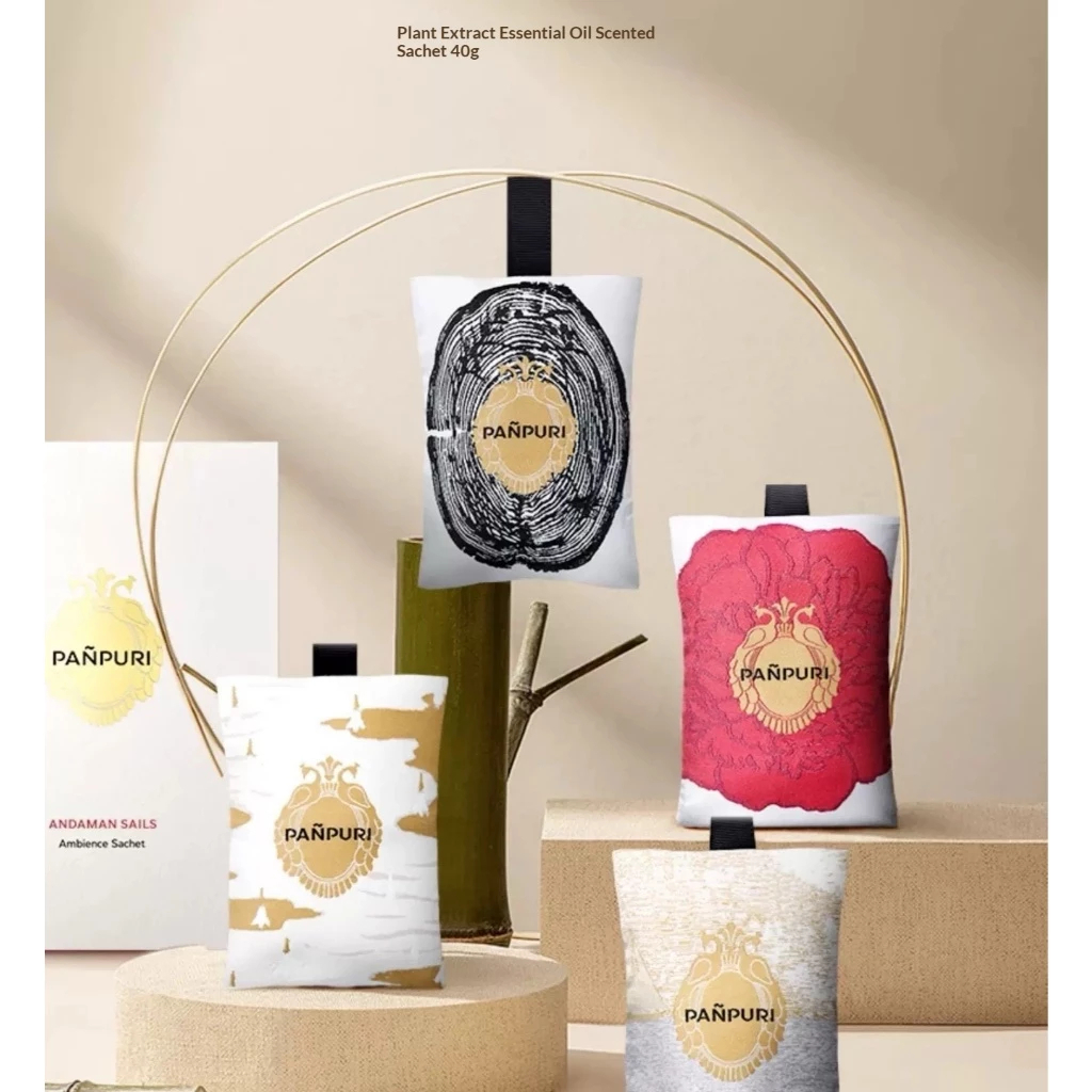 PANPURI Perfume Sachet 40gm ปัญญ์ปุริ ถุงหอมอเนกประสงค์ มีให้เลือก 7 กลิ่น ถุงหอมในรถ
