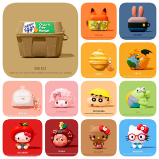 เคสการ์ตูน 3D สําหรับ AirPods4/4ANC/1/2/3/Pro/Pro2/Pro3 ซิลิ…