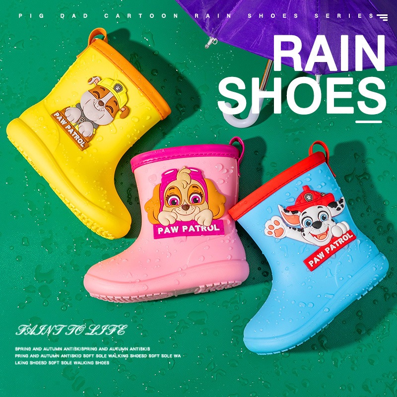 รองเท้าบูท ลาย Paw Patrol สินค้าของแท้ พร้อมส่ง บูทยางเด็ก บูทเด็ก รองเท้าบูท รองเท้ายางกันน้ำ บูทสั้น บูทยาว บูทยางเด็ก