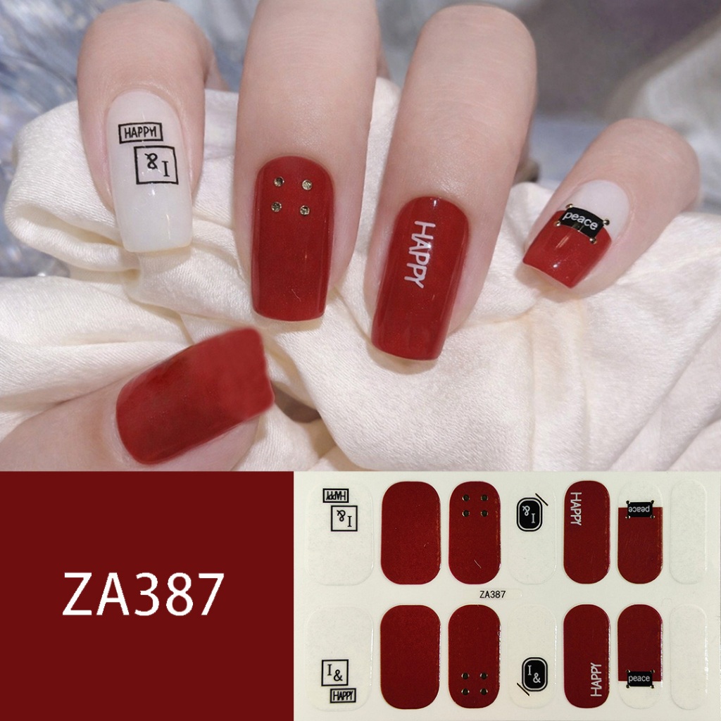 14 ชิ้น / เซต ZA Series สติกเกอร์ติดเล็บยอดนิยม การ์ตูนน่ารัก อารมณ์สุนทรีย์ เด็ก สามารถใช้ฟิล์มยาทาเล็บ กันน้ํา ติดทนนาน พกพาง่าย ปลอดสารพิษ ปลอดภัย สติกเกอร์ทําเล็บ ผู้หญิง ราคา ถูกที่สุด ดีลบีเคเค แกลเลอรีภาพที่ 6