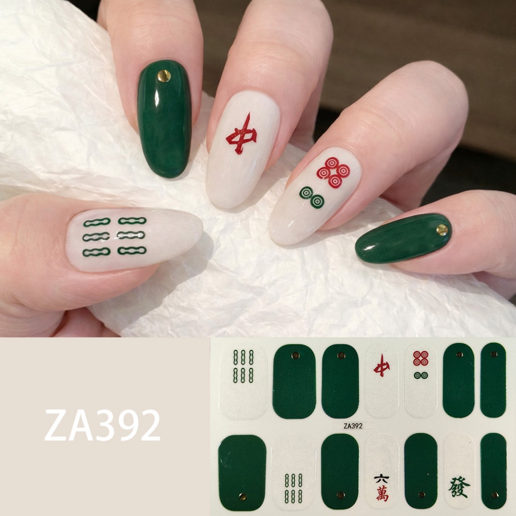14 ชิ้น / เซต ZA Series สติกเกอร์ติดเล็บยอดนิยม การ์ตูนน่ารัก อารมณ์สุนทรีย์ เด็ก สามารถใช้ฟิล์มยาทาเล็บ กันน้ํา ติดทนนาน พกพาง่าย ปลอดสารพิษ ปลอดภัย สติกเกอร์ทําเล็บ ผู้หญิง ราคา ถูกที่สุด ดีลบีเคเค แกลเลอรีภาพที่ 9