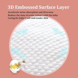 Endebao M-6XL กางเกงผ้าอ้อมเด็ก ดูดซับสูง แห้งเร็ว ป้องกันการรั่วและผื่น เหมาะสำหรับเด็กตัวใหญ่
