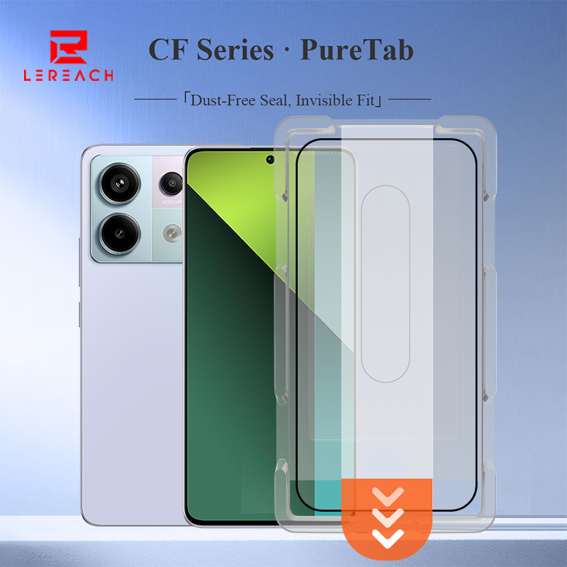 Lereach กระจกนิรภัยกันรอยหน้าจอ แบบใส เต็มจอ สําหรับ Redmi Note 15 14 13 Pro Plus 1~2 ไม่มีผง ชิ้น Tempered Glass