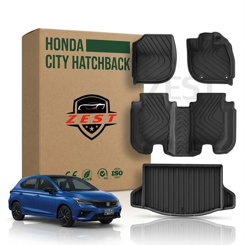 【ZEST】 พรมปูพื้นรถยนต์ HONDA CITY HATCHBACK [2020-ปัจจุบัน] พรม พรมรถยนต์ คุณภาพสูง ราคาประหยัด ขายตรงจากโรงงาน!