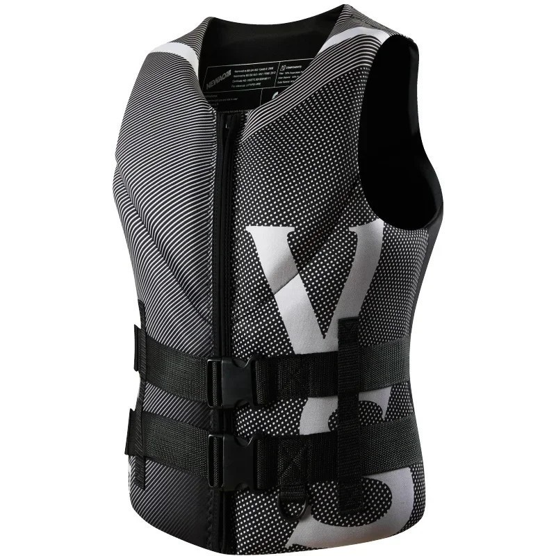 VS.ME เสื้อชูชีพผู้ใหญ่ความปลอดภัย Neoprene Life Vest สําหรับสกีน้ํา Wakeboard ว่ายน้ําตกปลาท่องเสื้อชูชีพว่ายน้ําลอยผ้า