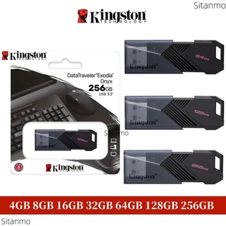 Kingston 256GB 128GB USB แฟลชไดรฟ์ 64GB 32GB 16GB 8GB 4GB เหมาะสําหรับการจัดส่งที่รวดเร็วของคอมพิวเตอร์และโทรศัพท์