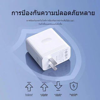 สําหรับ OPPO 45W SuperVOOC Fast Charger Adapter Fast charging สําหรับ OPPO Reno8 Reno9 Reno10 11 12 A57 A77 A96