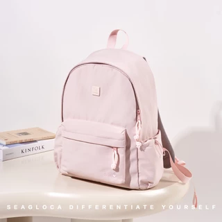 SeaGloca ซีโกลก้า กระเป๋าเป้สะพายหลังแล็ปท็อปความจุขนาดใหญ่เก๋กระเป๋านักเรียนนักเรียนมีสไตล์สําหรับผู้หญิงไม่มี 2601