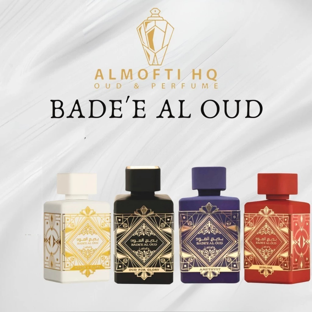 Bade AL Oud Lattafa EDP Perfume Sublime, Oud for Glory and Amethyst 100ml น้ําหอมที่ต้องการที่สุด