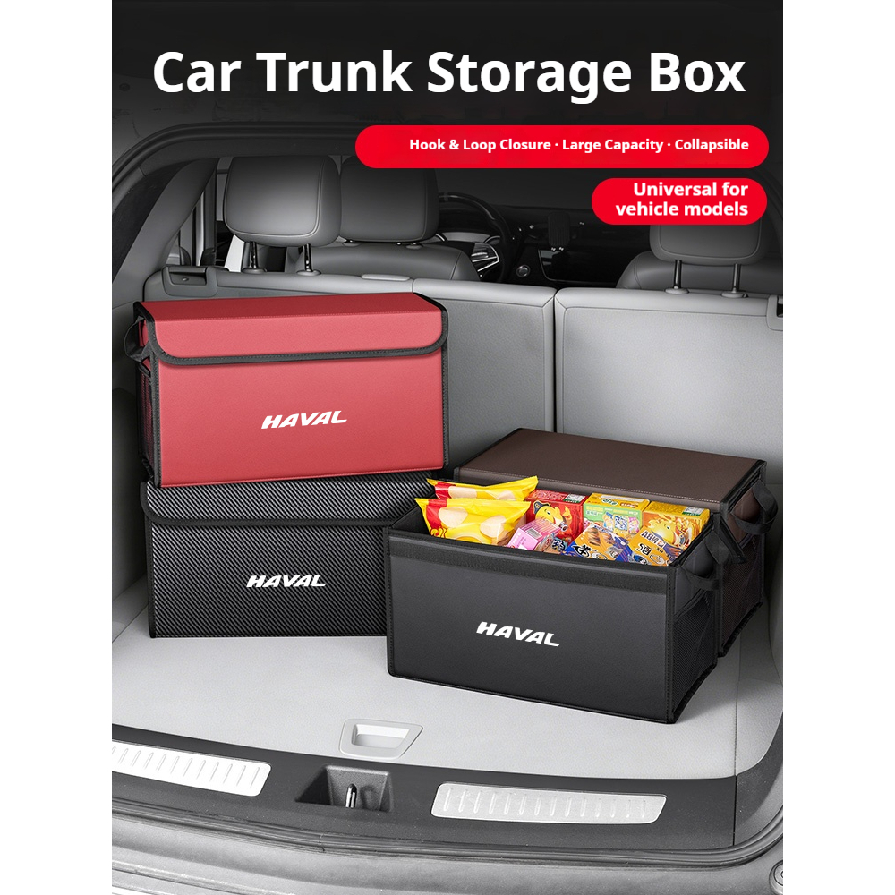 สําหรับ Haval F7 H6 H1 H2 H3 H4 H5 H7 H8 H9 M4 M6 F5 F9 F7X F7H H2S รถ Trunk พับกล่องเก็บขนาดใหญ่-คว