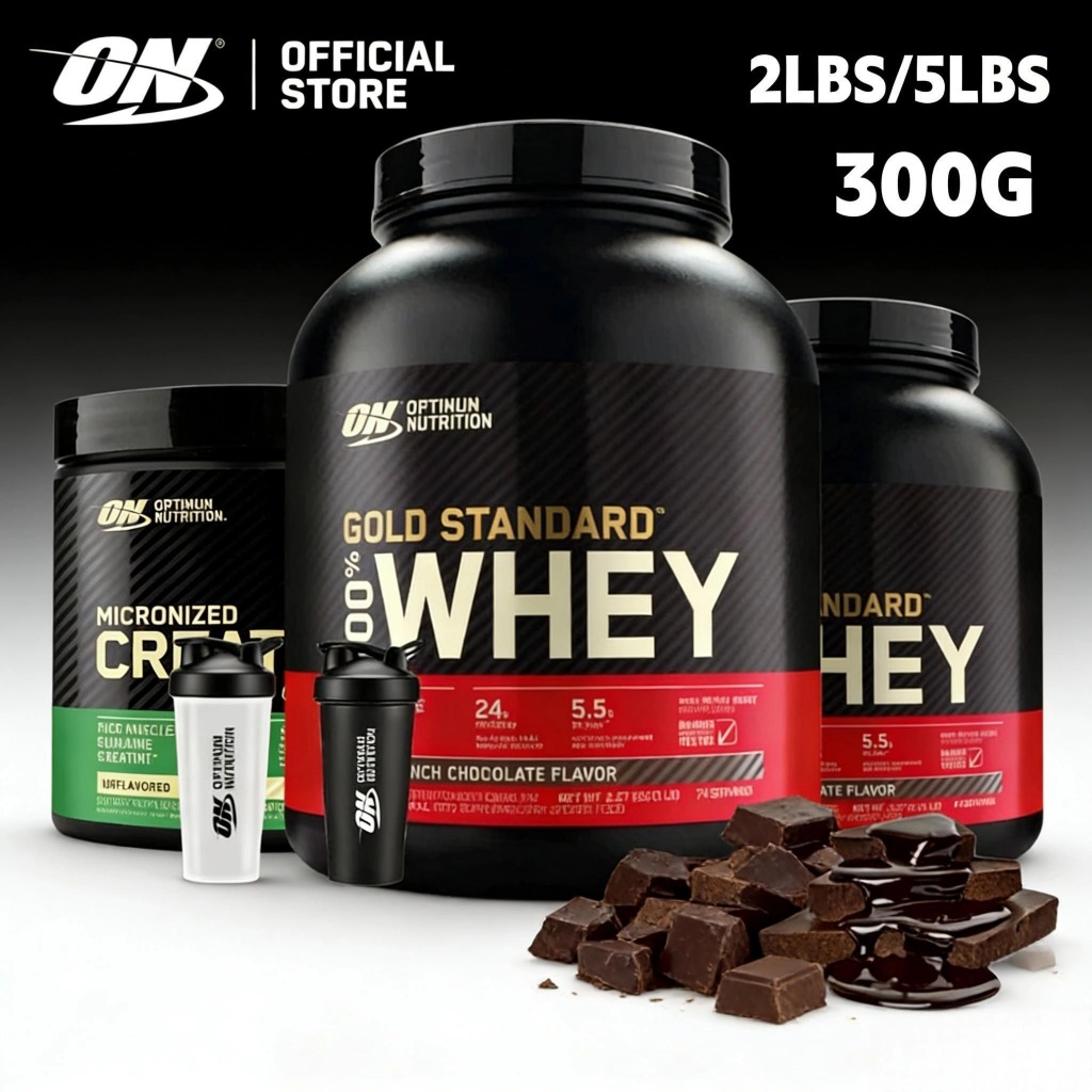 ON Optimum Nutrition Gold Standard เวย์โปรตีน 100% [2LBS/5LBS]