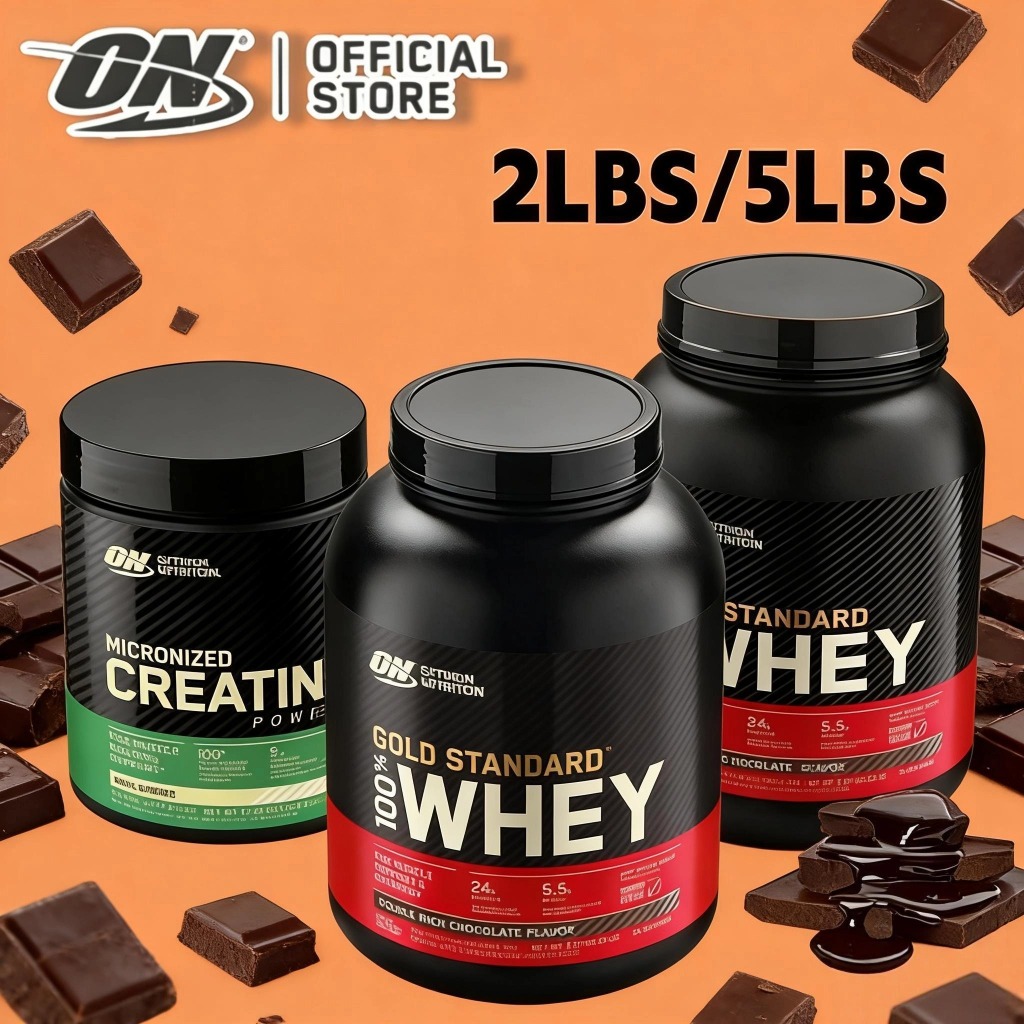 Optimum Nutrition Gold Standard เวย์โปรตีน 100% 2lbs และ 5lbs