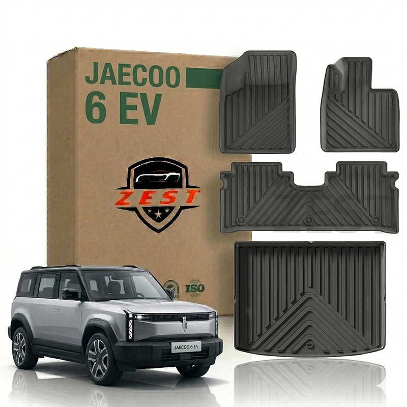 【ZEST】 พรมปูพื้นรถยนต์ Jaecoo 6 EV [2024-ปัจจุบัน] พรม พรมรถยนต์ คุณภาพสูง ราคาประหยัด ขายตรงจากโรงง