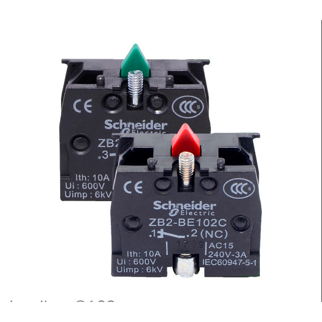 Schneider ปุ่มกดเสริม ZB2-BE101C ZB2-BE102C ZB2-BZ101C ZB2-BZ102C