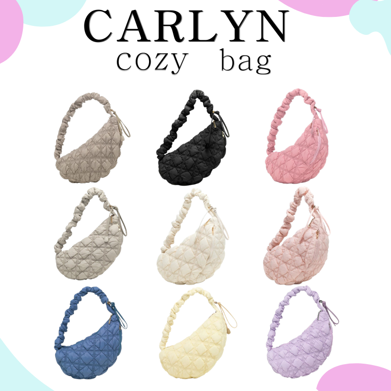 Carlyn Cozy M Bag กระเป๋าสะพายแบรนด์เกาหลี ของแท้ จากช็อปเกาหลี  H72303010 กระเป๋าสะพาย