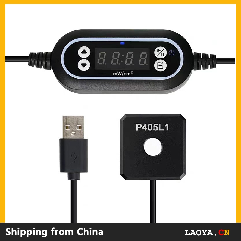 UV meter for resin 3d printers 405nm UV light meter มิเตอร์ UV สําหรับเครื่องพิมพ์เรซิ่น 3d 405nm เค
