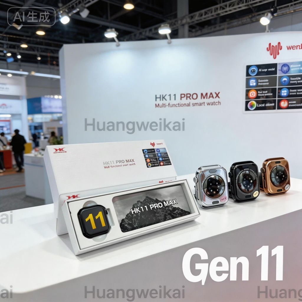 HK11 Pro Smart Watch AMOLED AI หุ่นยนต์ NFC เข็มทิศอัลบั้มท้องถิ่นเพลงผู้ชายผู้หญิง ChatGPT G-Sensor