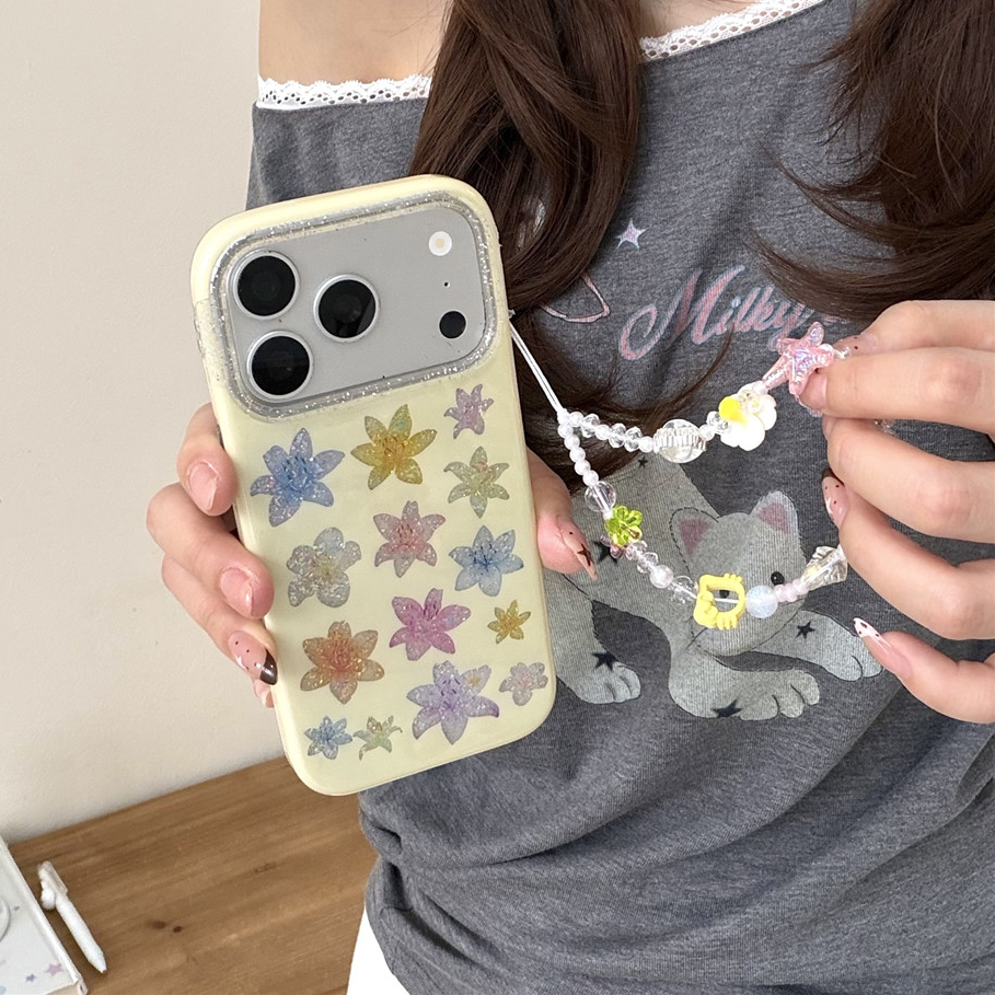 สําหรับ iphone Case 17 Pro Max 16 Pro Max 15 Pro Max เคสโทรศัพท์ดอกลิลลี่สีสันสดใส