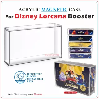 Acrylic Magnetic Case For Lorcana Booster【5mm Thick】