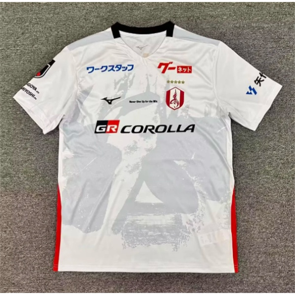 เสื้อทีม Nagoya Grampus Home Jersey สำหรับผู้ชาย (ไซส์ S-4XL)