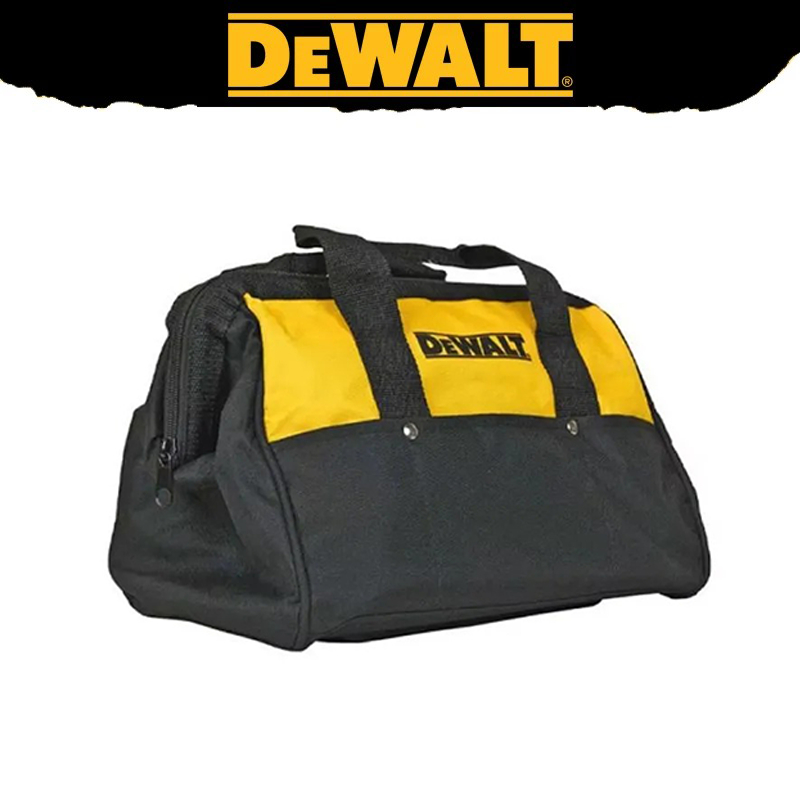 Dewalt Bag3 13 นิ้วกระเป๋าเครื่องมือโหลดที่มั่นคงไนล่อนสวมทนความจุขนาดใหญ่ซิปเครื่องมือไฟฟ้ากระเป๋ามือ