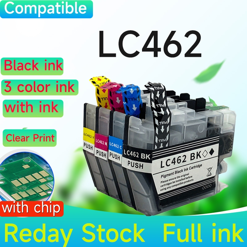 ใช้งานร่วมกับ Brother LC462 LC462XL หมึก MFC-J2340DW MFC-J3940DW MFC-J3540DW ตลับหมึกเครื่องพิมพ์
