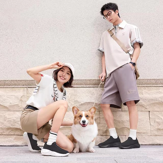 XTEP ComfGo | Slip-on รองเท้าเดินออกกำลังกายลำลองสำหรับผู้หญิงในฤดูร้อน ทำจากผ้าตาข่าย น้ำหนักเบา ช่วยเพิ่มความสูง
