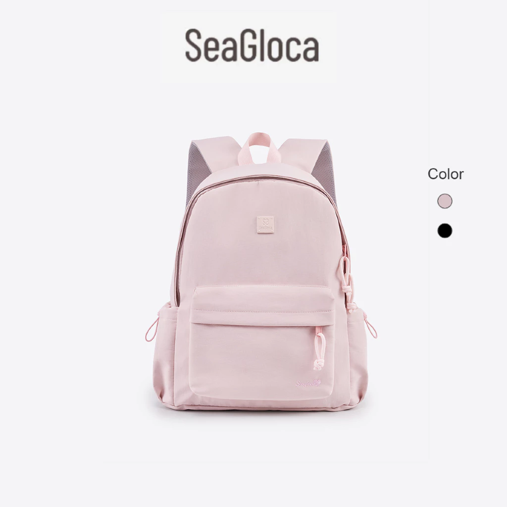 SeaGloca ซีโกลก้า กระเป๋าเป้สะพายหลังแล็ปท็อปความจุขนาดใหญ่เก๋กระเป๋านักเรียนนักเรียนมีสไตล์สําหรับผู้หญิงไม่มี 2601
