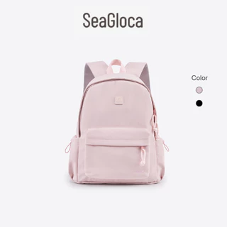 SeaGloca ซีโกลก้า กระเป๋าเป้สะพายหลังแล็ปท็อปความจุขนาดใหญ่เก๋กระเป๋านักเรียนนักเรียนมีสไตล์สําหรับผู้หญิงไม่มี 2601