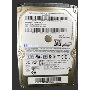 สําหรับ Samsung HM641JI 640G โน้ตบุ๊ค Hard Disk 9 มม.SATA 2.5 นิ้ว 5400 RPM Western Digital Hitachi