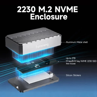 Fanxiang MP88 SSD Enclosure M.2 2230 NVMe 10Gbps UASP SSD กล่อง