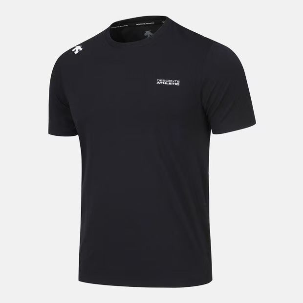 เสื้อแขนสั้นทรงเกาหลี คอปullo พิมพ์ลาย DST สำหรับทั้งชายและหญิง