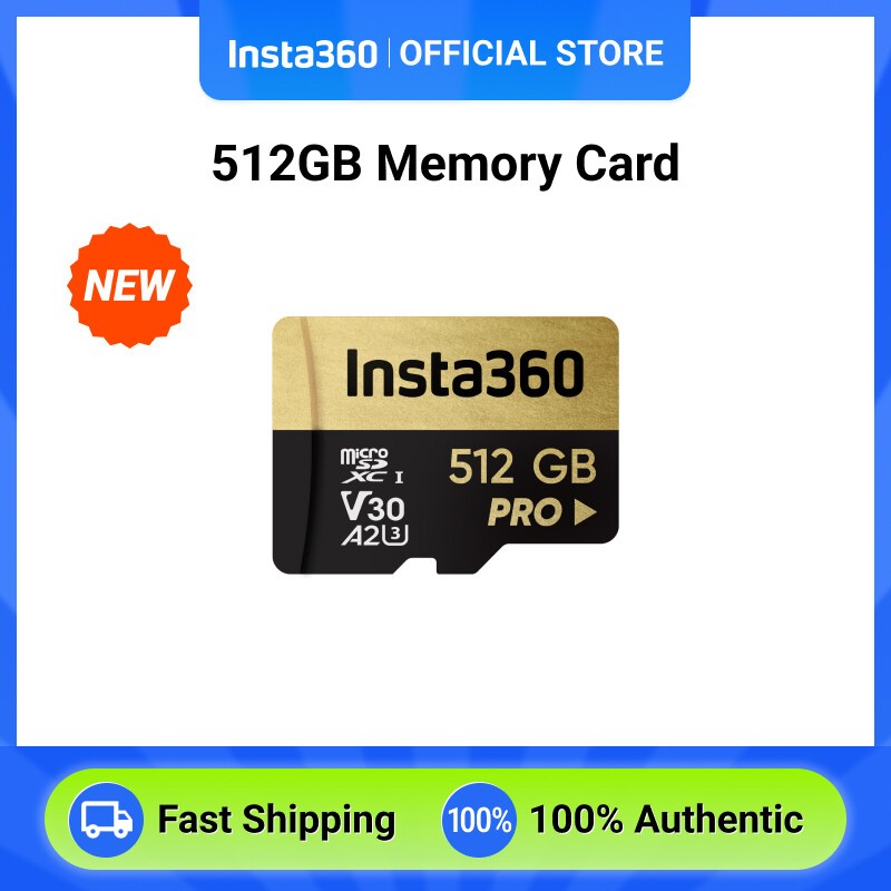 การ์ดหน่วยความจํา Insta360 256/512GB
