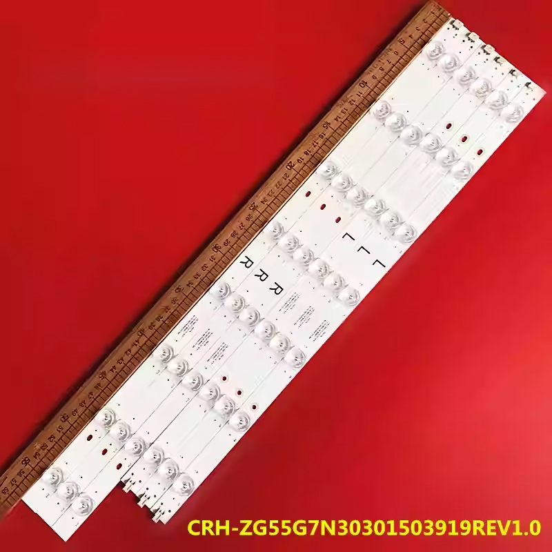 6 ชิ้น = 3 ชุด led Backlight Strip สําหรับ AIWA AWA550US LCD TV Backlight Strip JL.D550F1330-002AS-M
