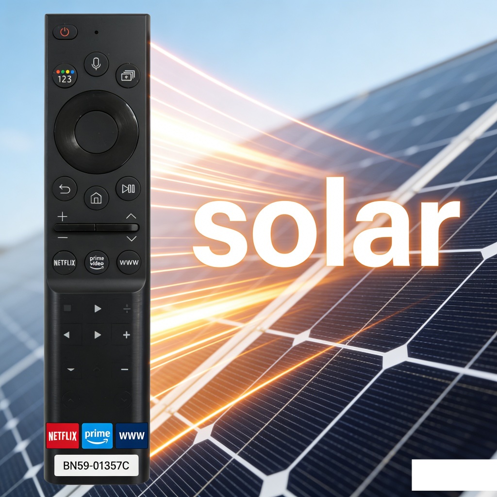BN59-01357C เหมาะสําหรับรีโมทคอนโทรลเสียงโซล่าเซลล์ Samsung Smart TV TM2180E.