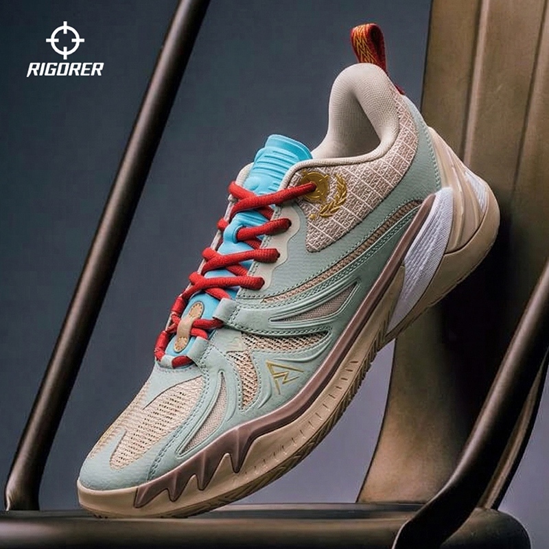 RIGORER Austin Reaves AR3 HBK รองเท้าบาสเก็ตบอล Low Top ผู้ชาย ระบายอากาศได้ดี และมีน้ำหนักเบา — صورة 8