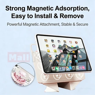 KENKE เคส iPad น่ารัก แบบพับ X สำหรับ iPad 2026 Air Pro 11 นิ้ว 13 นิ้ว M4/M5 Pro 12.9 inch Mini 6/7 เคส ipad 10 ไอแพคgen11 A16 Air 4 5 6 7 8 (2020/2021/2022) เคสไอแพด ipad air 11 นิ้ว m3